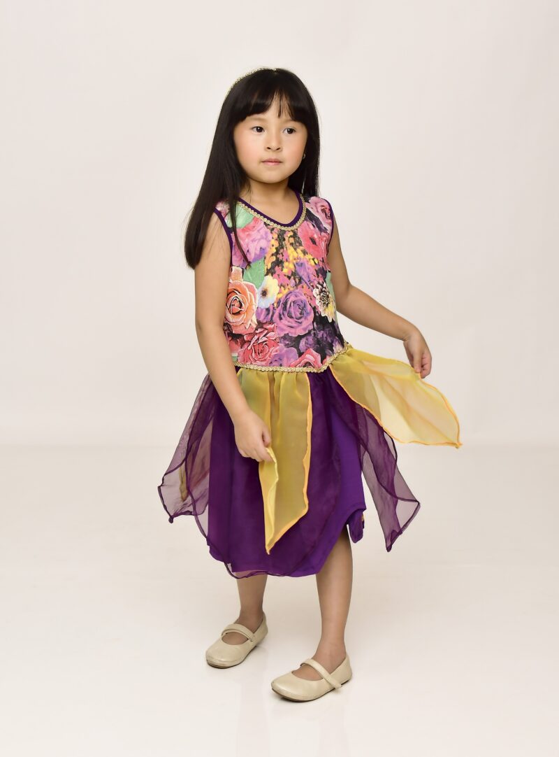 Fantasia Fada das Flores | Roxa