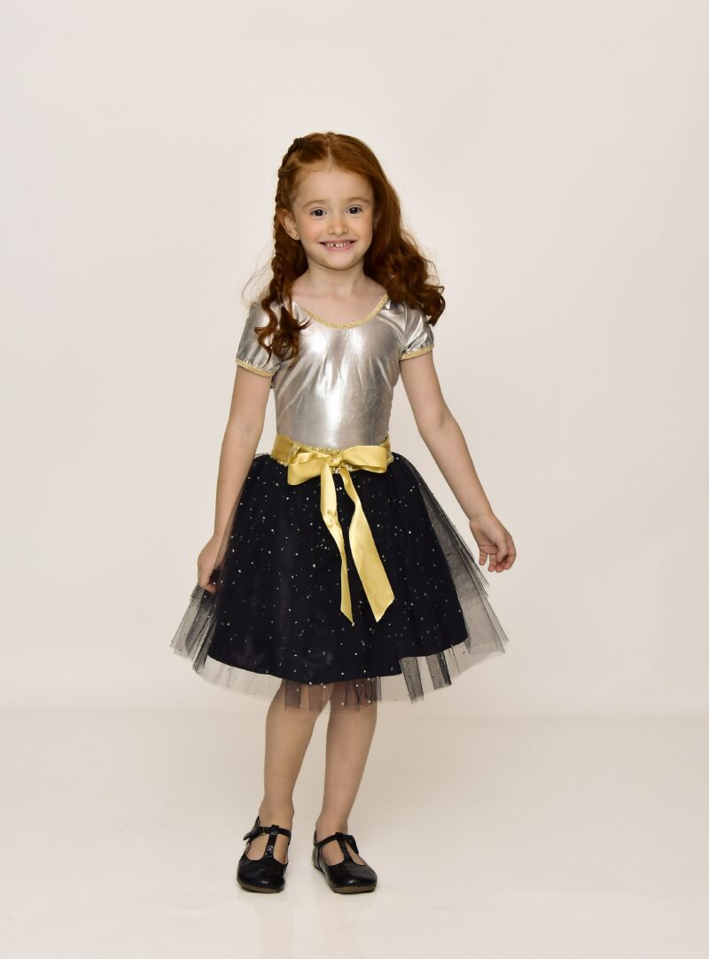 Fantasia Saia Tule | Preto